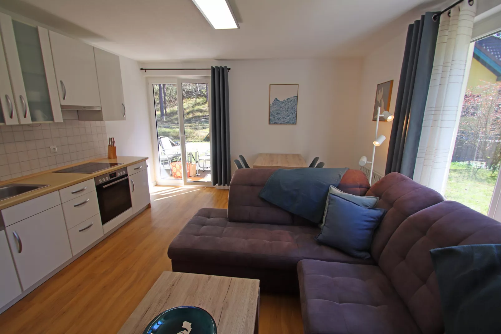 Fewo Neels Zeltplatzstr 5 56 qm - Woonkamer