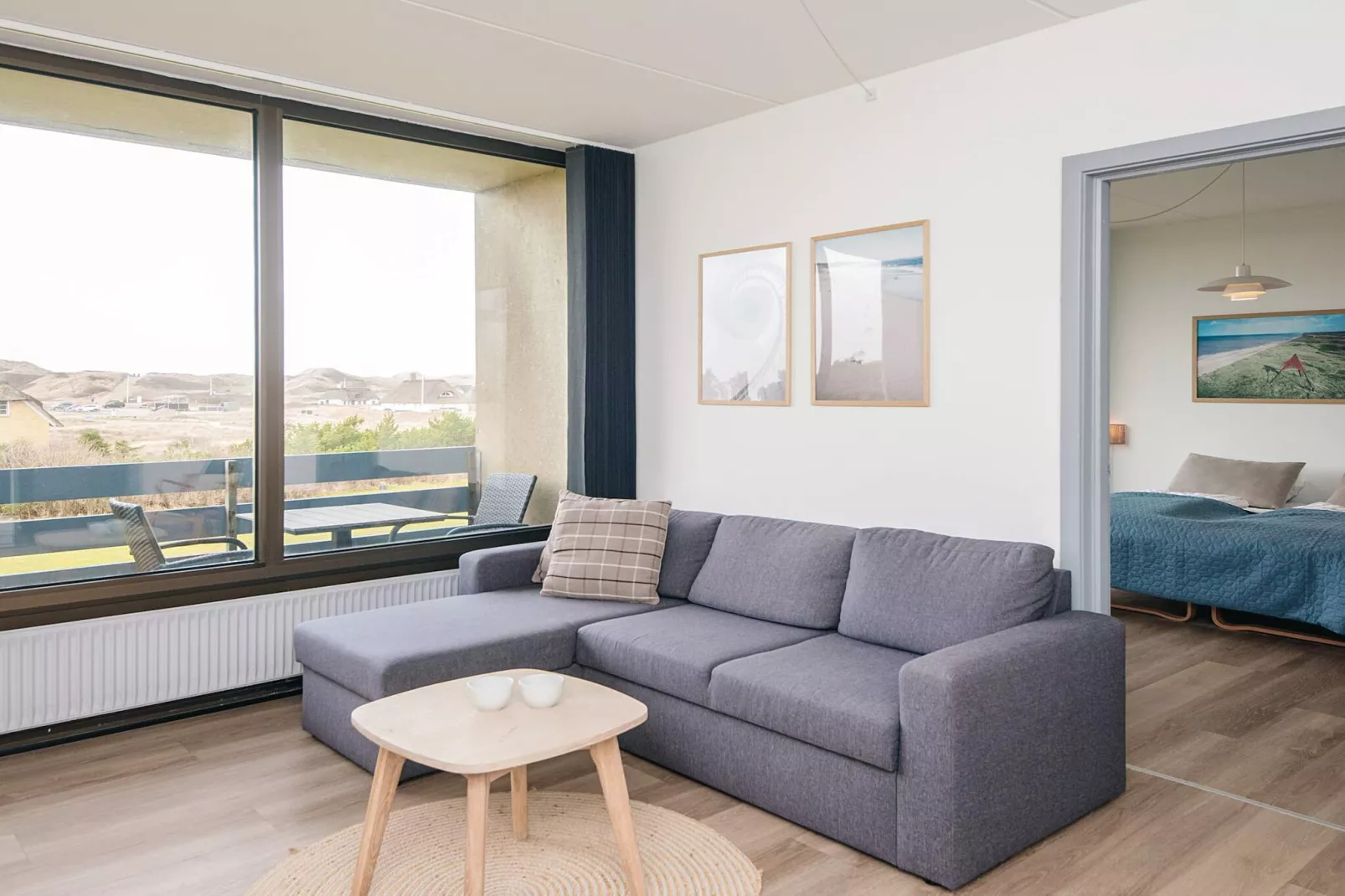 2 room,2 bath,View dune,G.Floor,Premi - Binnen