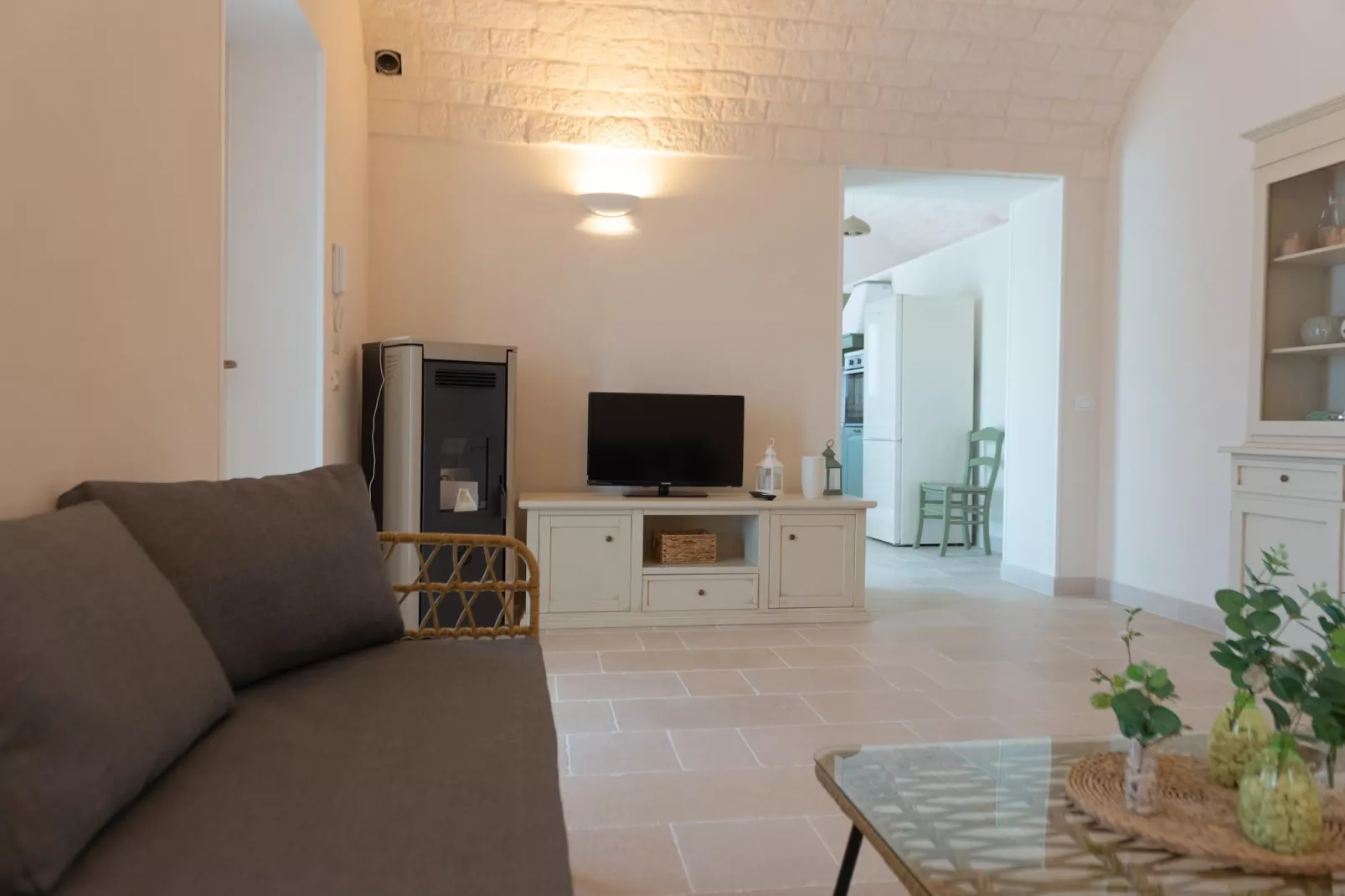 Dimora San Galaro in Ostuni - Woonkamer