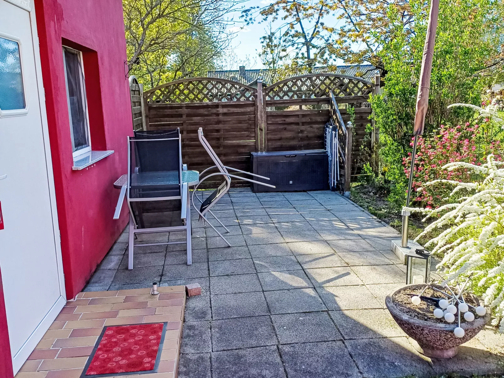 Appartement mit Terrasse - Buiten