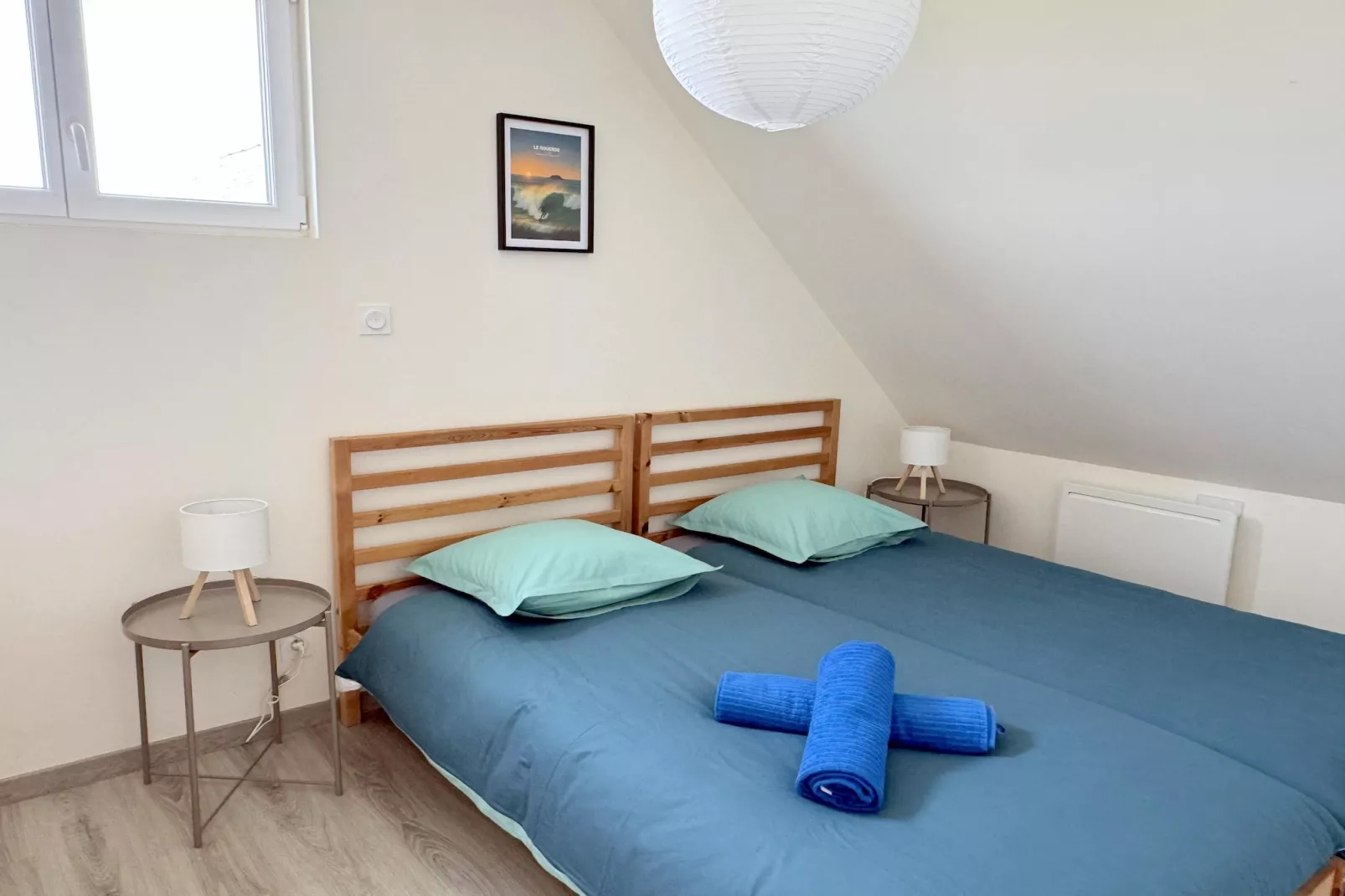 Ferienhaus mit Panoramablick Le Conquet - Slaapkamer