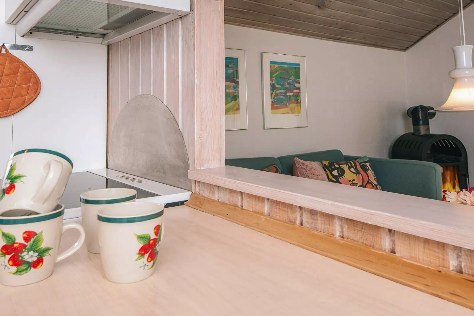 Vakantiehuis aan zee met privé-bijgebouw - Binnen