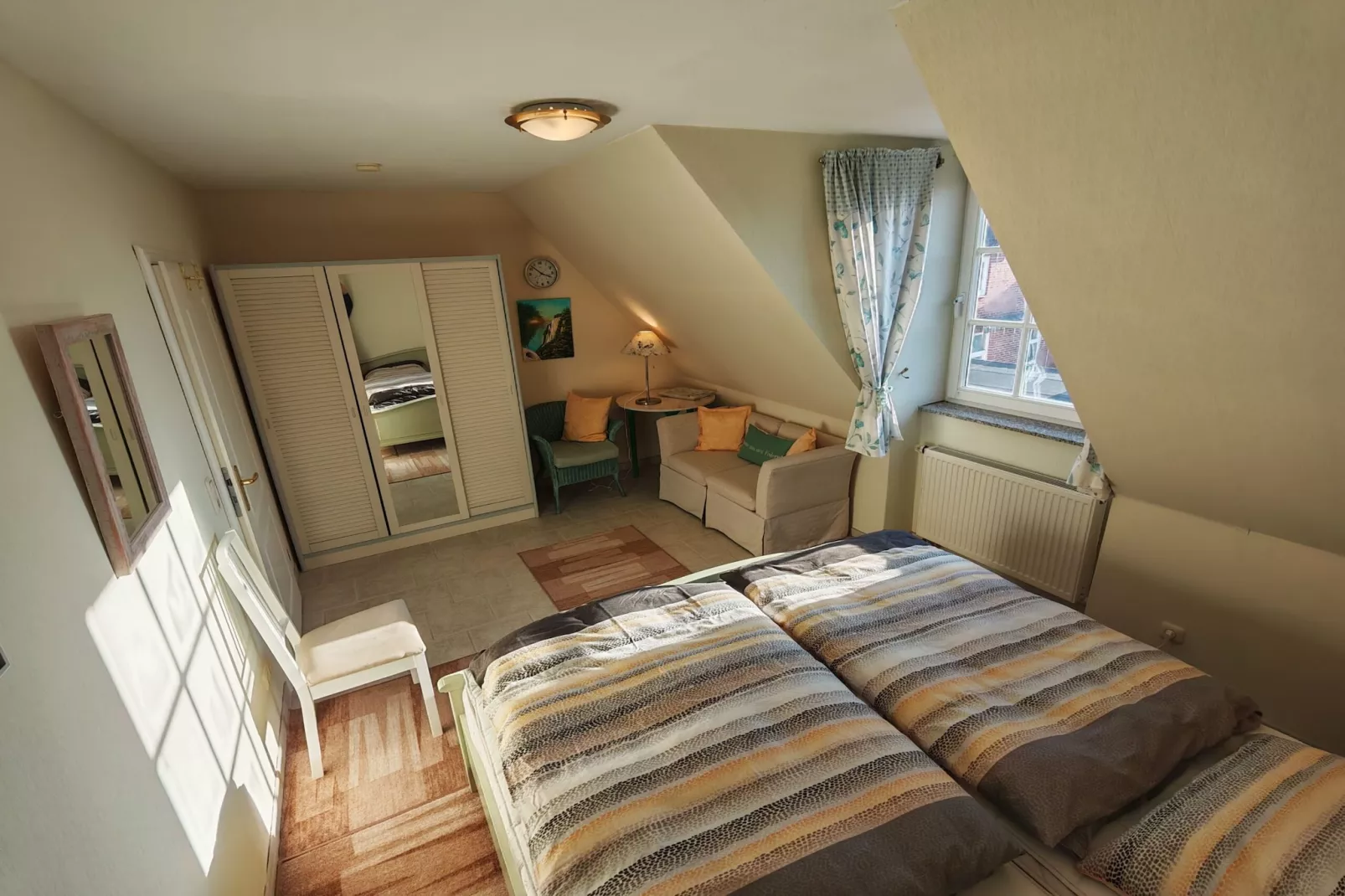Ferienwohnung Gartenblick - Slaapkamer