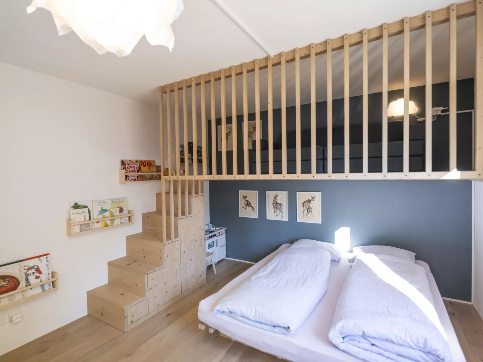 Abitaziun Patgific - Ferienwohnung im Casa Hirundella, (Trin Mulin). 3.5 Zimmer - Binnen