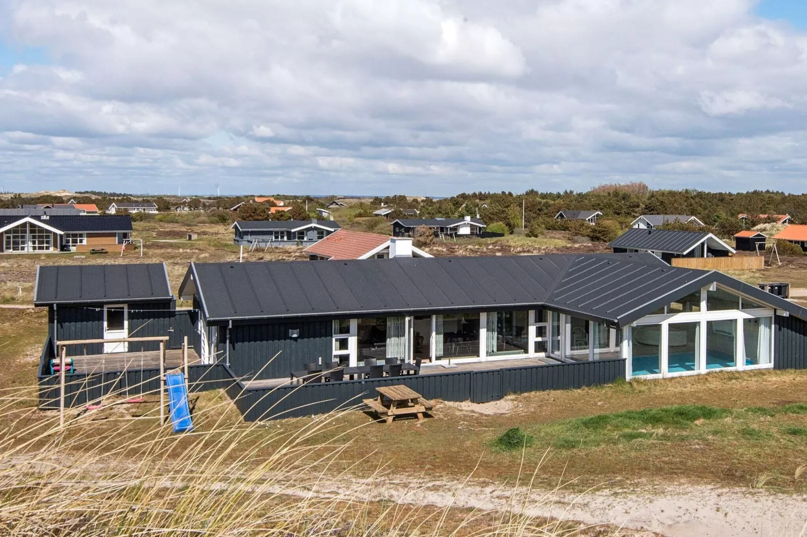 10 persoons vakantie huis in Fanø-Uitzicht