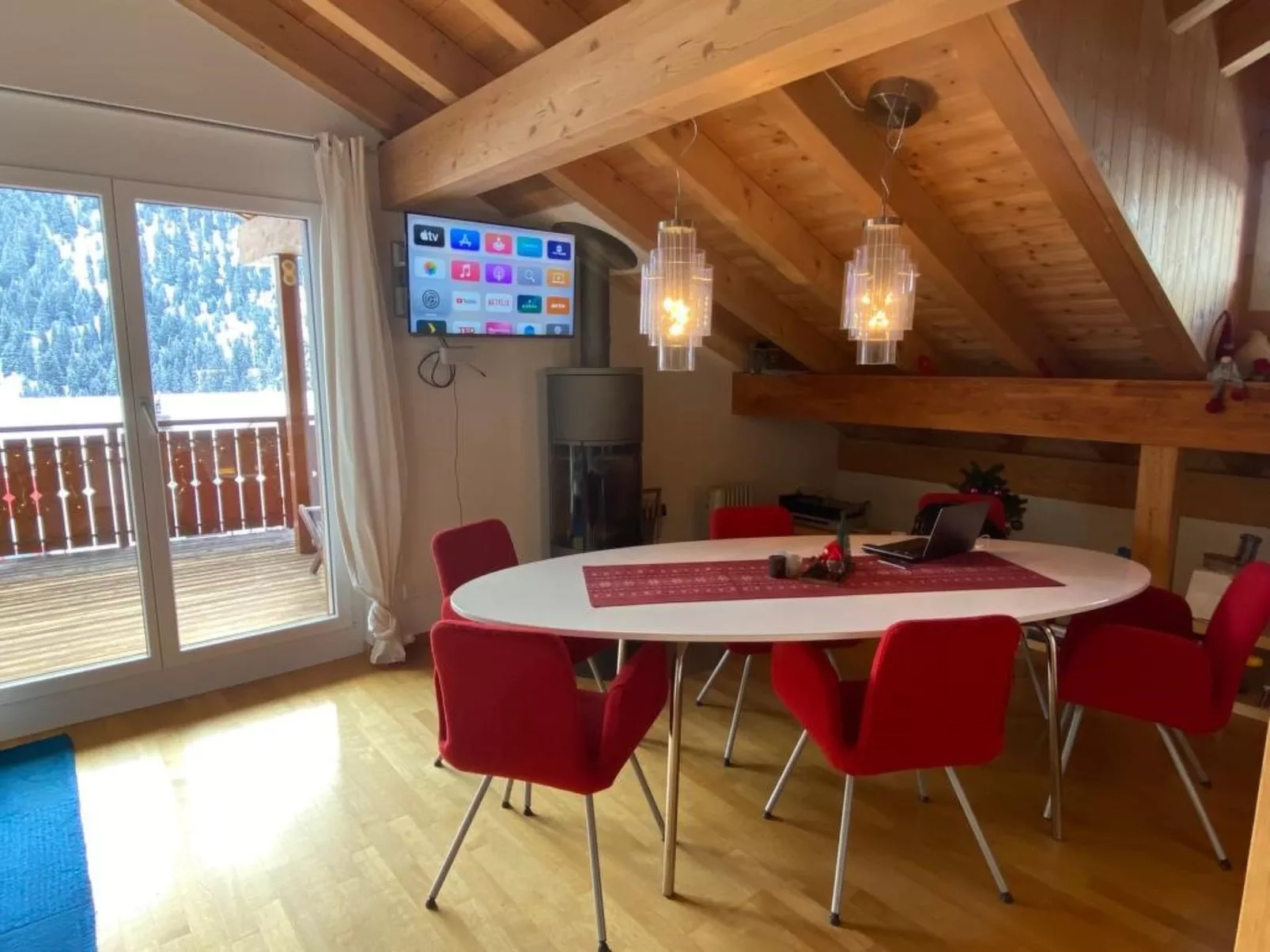 Haus Polishet, (Sedrun). - Binnen