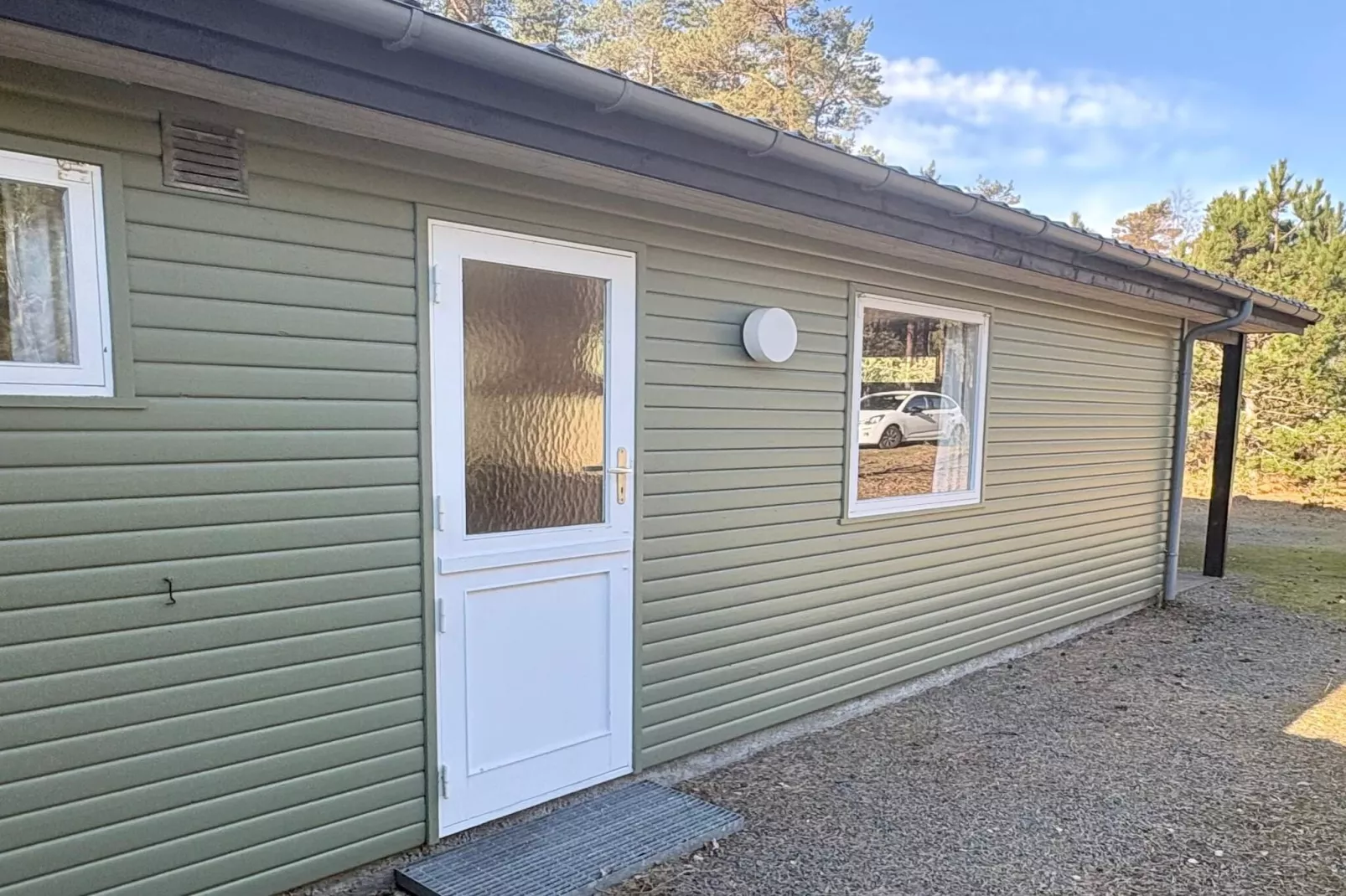 5 Personen vakantie huis in Aakirkeby - Buitenlucht