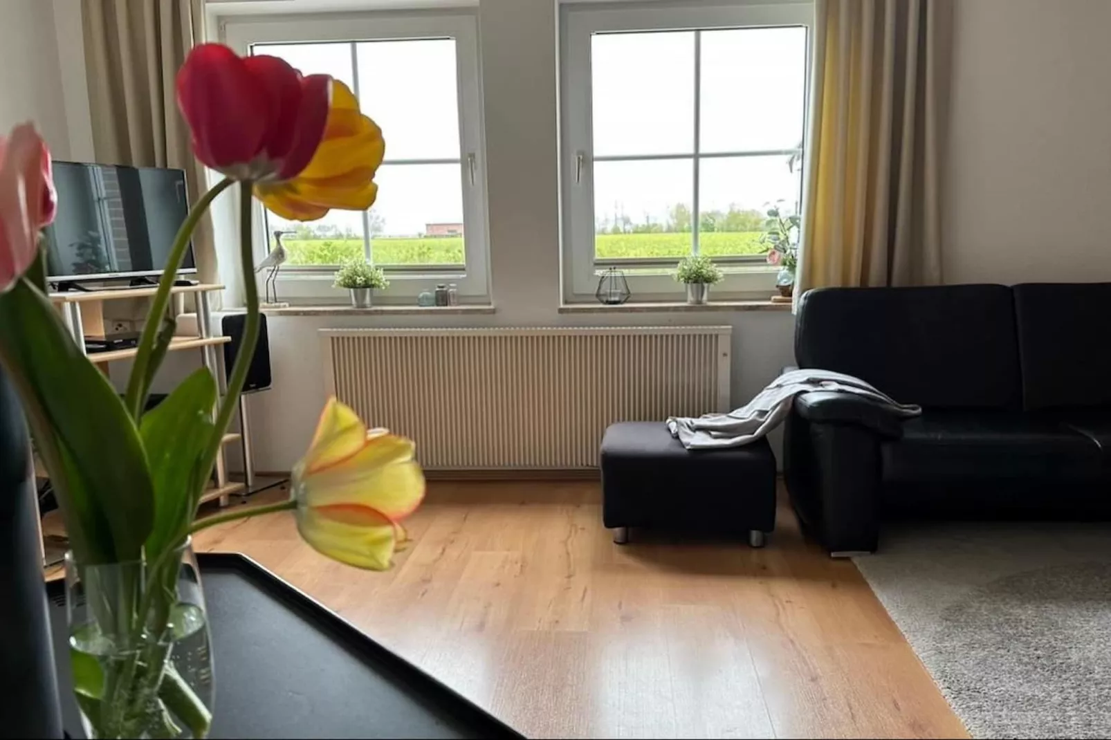 Ferienwohnung Kieferneck - Woonkamer