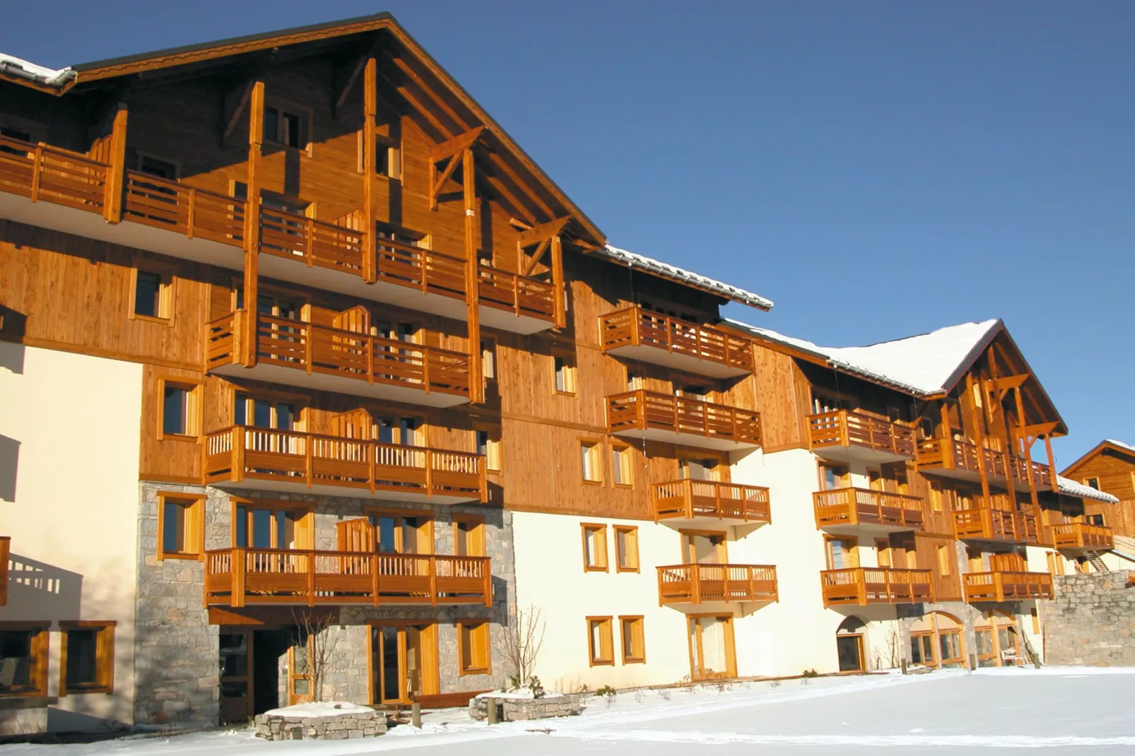 Résidence L'Ecrin des Sybelles 4-Room Duplex Apartment - 8 People OTA - Exterieur winter