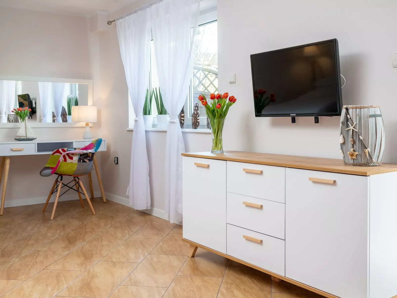 Wohnung in Darlowo mit Terrasse - Binnen