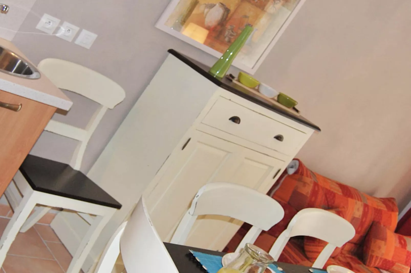 La Closerie 2 PIÈCES CABINE DUPLEX 6 personnes OTA - Eetkamer