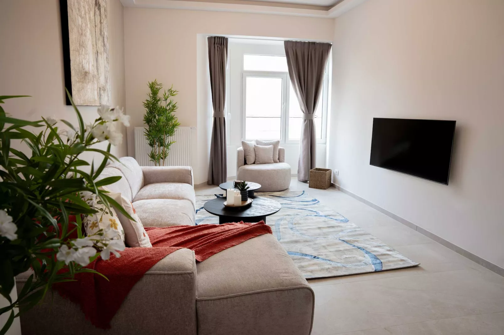 One Lux Stay 2BR/ 2BA Antwerp near Central Station - Woonkamer