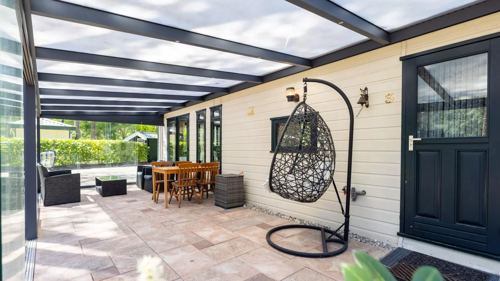 Herfstblos - Terrasbalkon