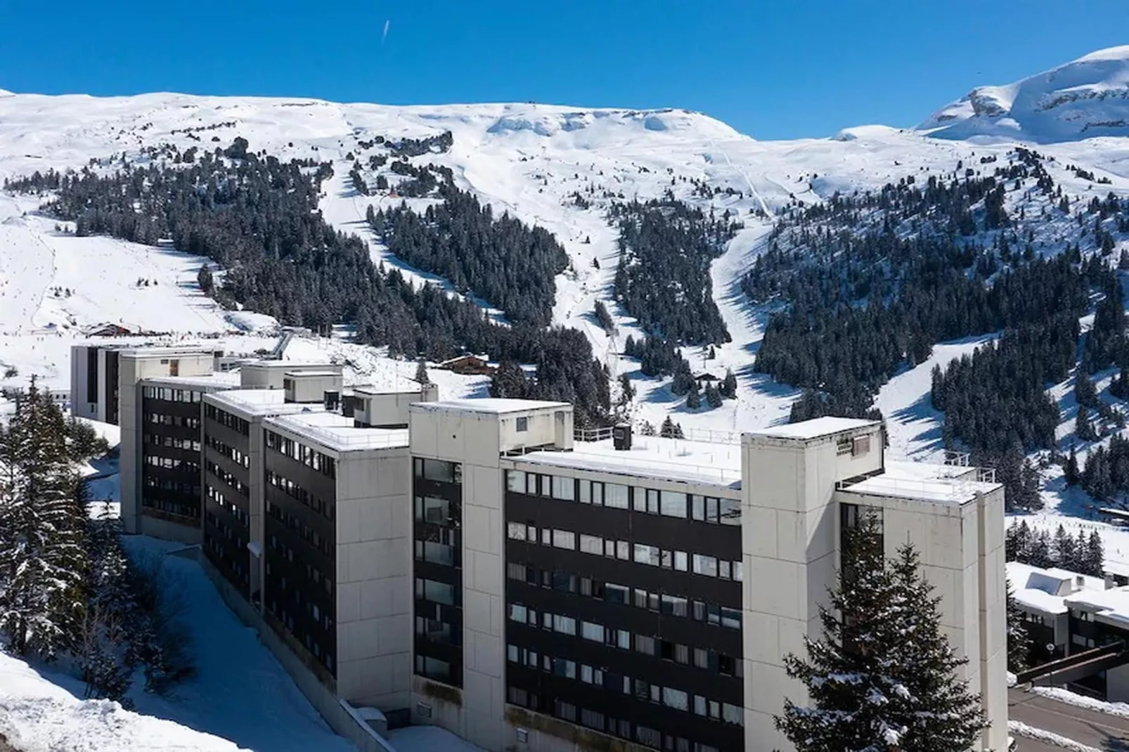 Résidence Pierre & Vacances la Foret Apartment 4 people - 1 bedroom - Balcony - South-facing - Exterieur winter