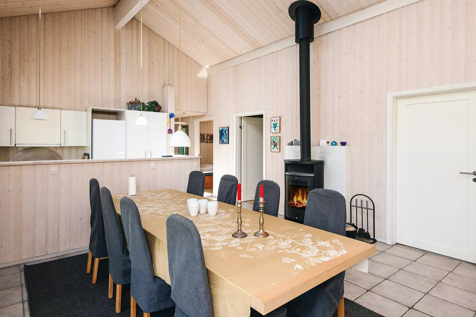 8 persoons vakantie huis in Oksbøl - Binnen