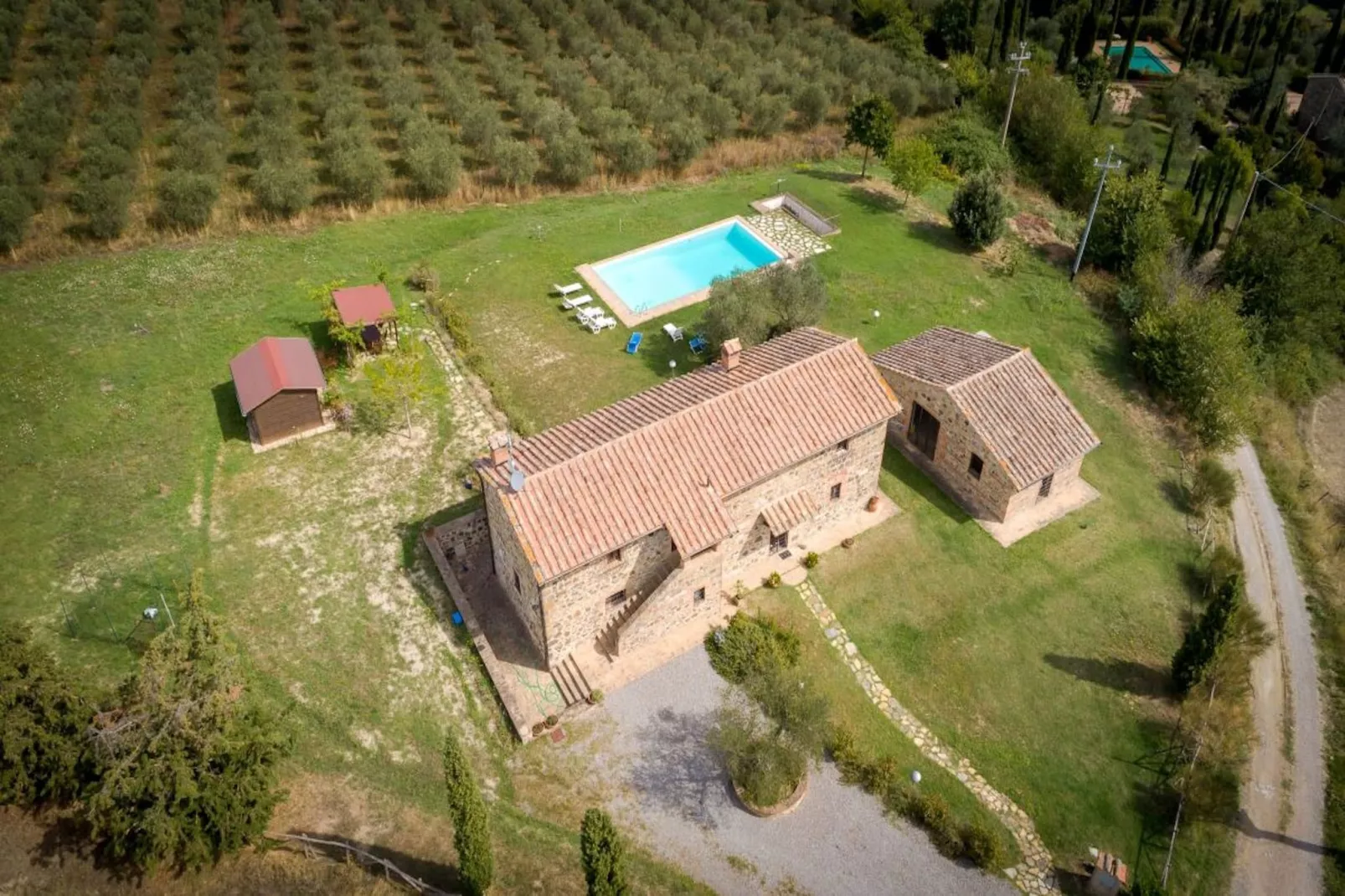 Podere Uliveto - Zwembad