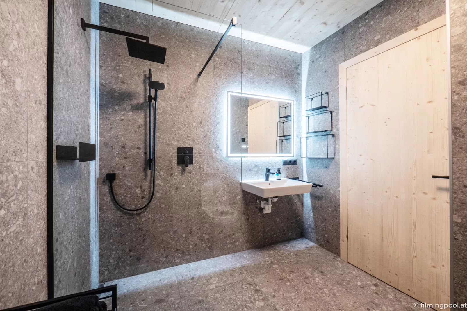 Ferienwohnungen Mieders - Badkamer