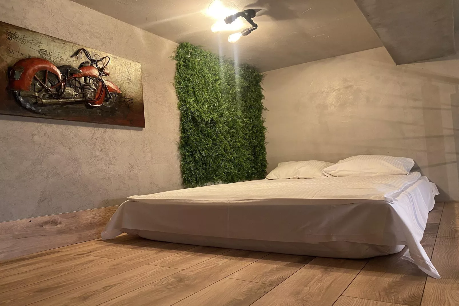 Penthouse dla 4 osób z widokiem na morze - Slaapkamer