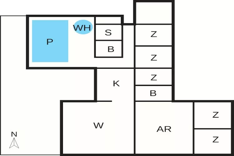 Luxe strandhuis voor 14 -- By Traum Ferienwohnungen - Plattegrond