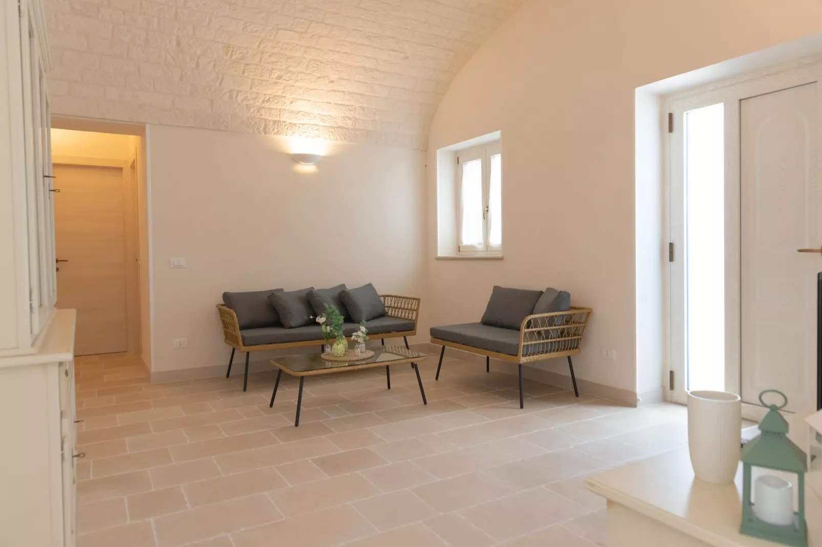 Dimora San Galaro in Ostuni - Woonkamer