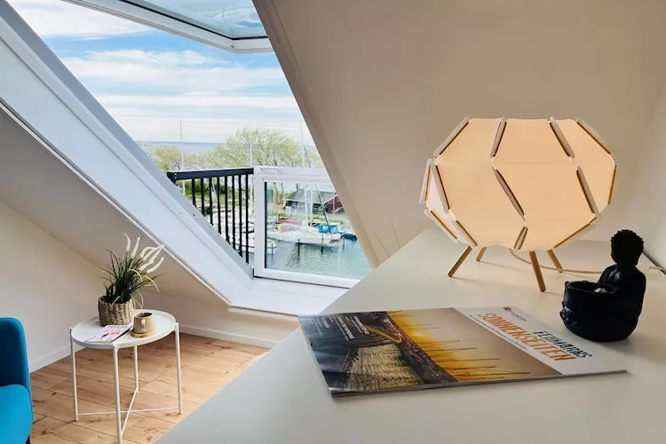 Ferienwohnung meerBlick - Woonkamer