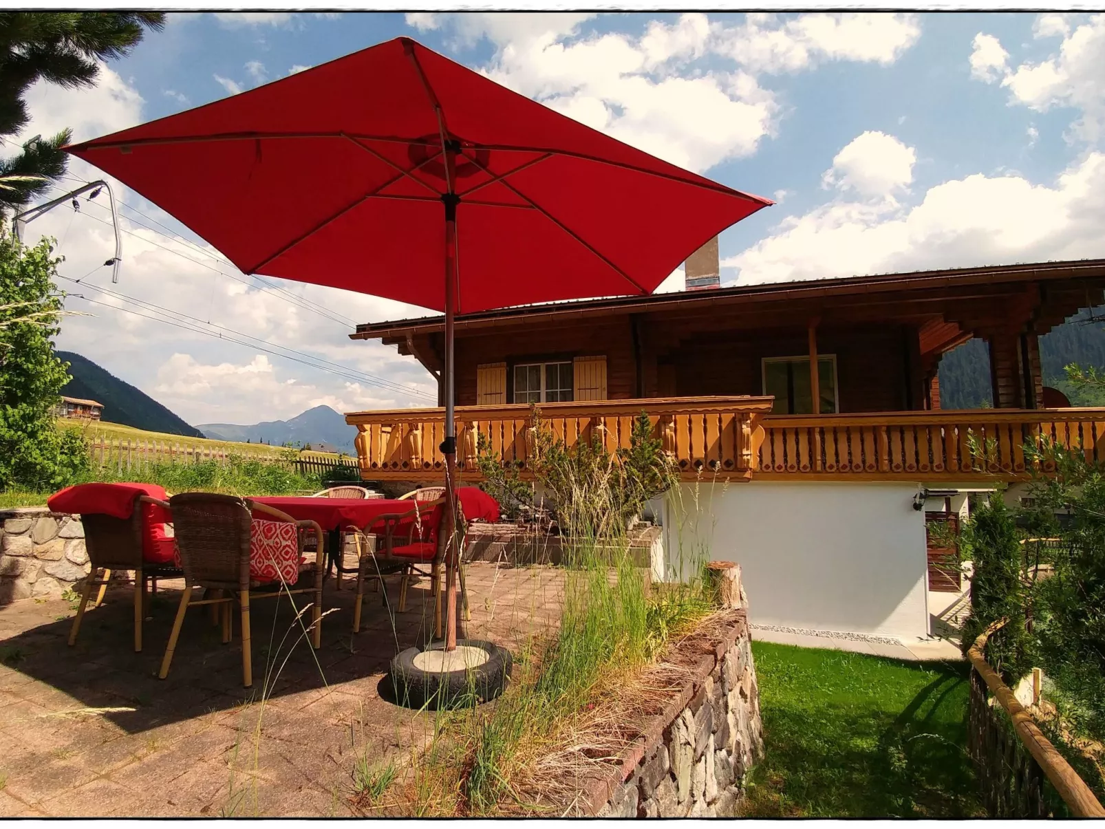 Chalet Dargun Bünter, (Camischolas/Sedrun). - Buiten