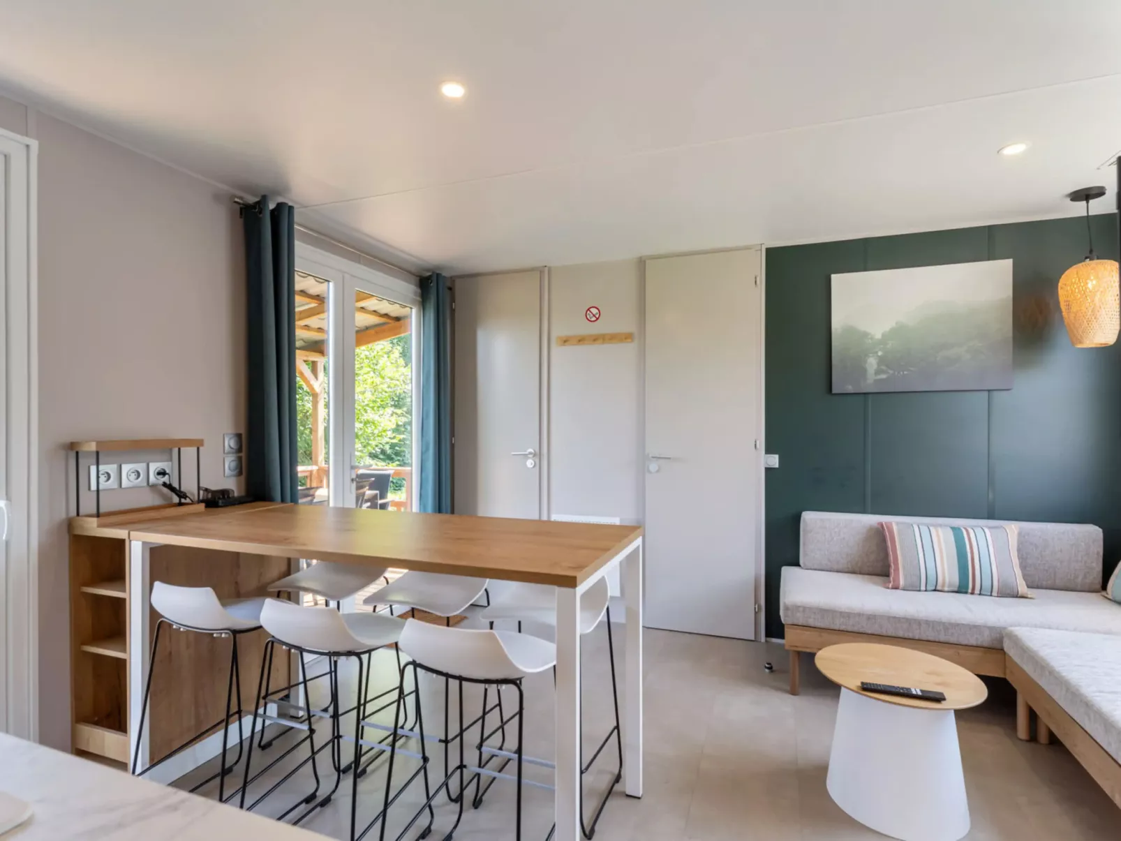 Camping Papillon Bouillon - Vakantiehuis ChaliBou - Binnen