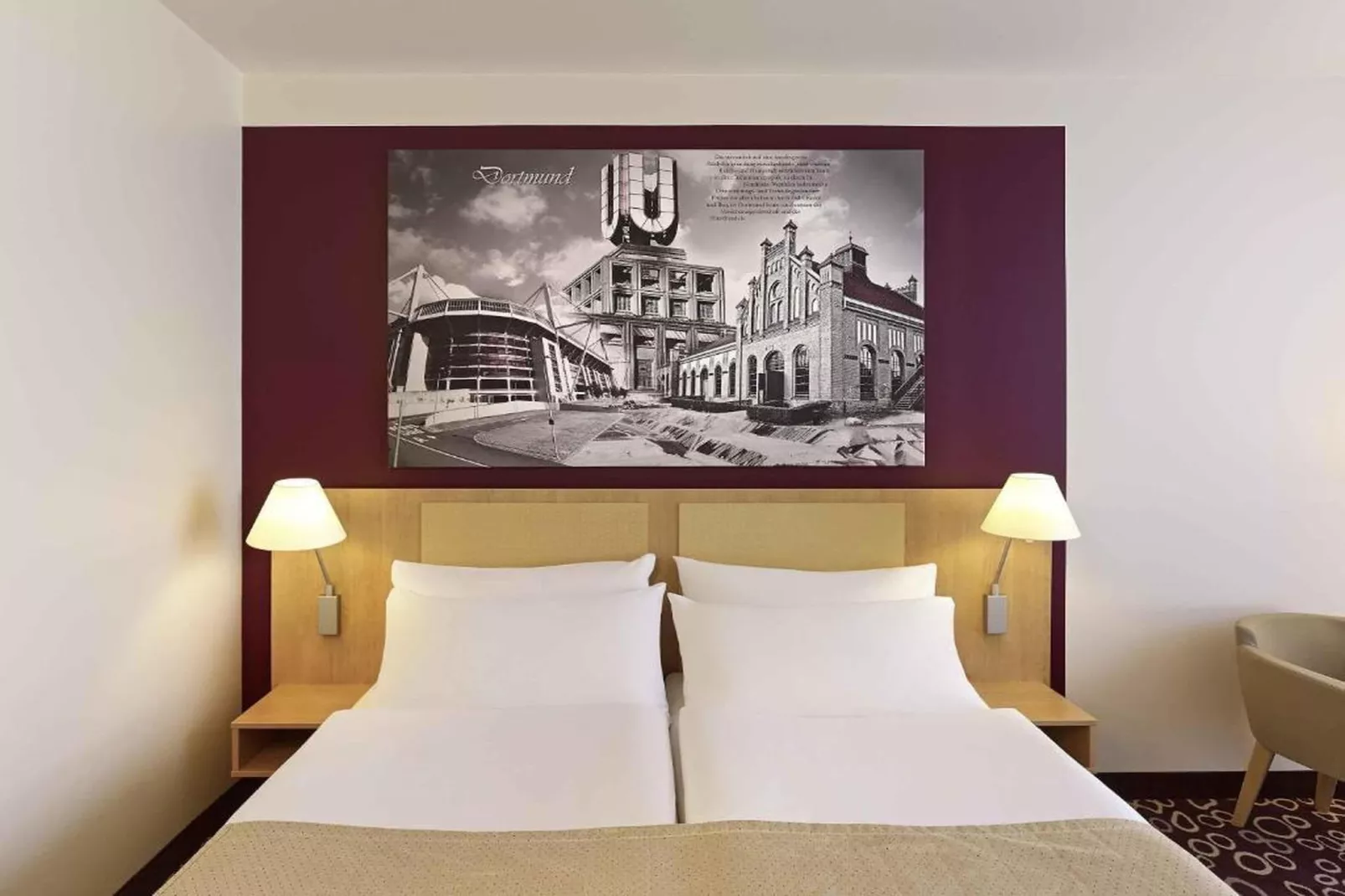 Hotel Dortmund - Superior Twin Room - Slaapkamer