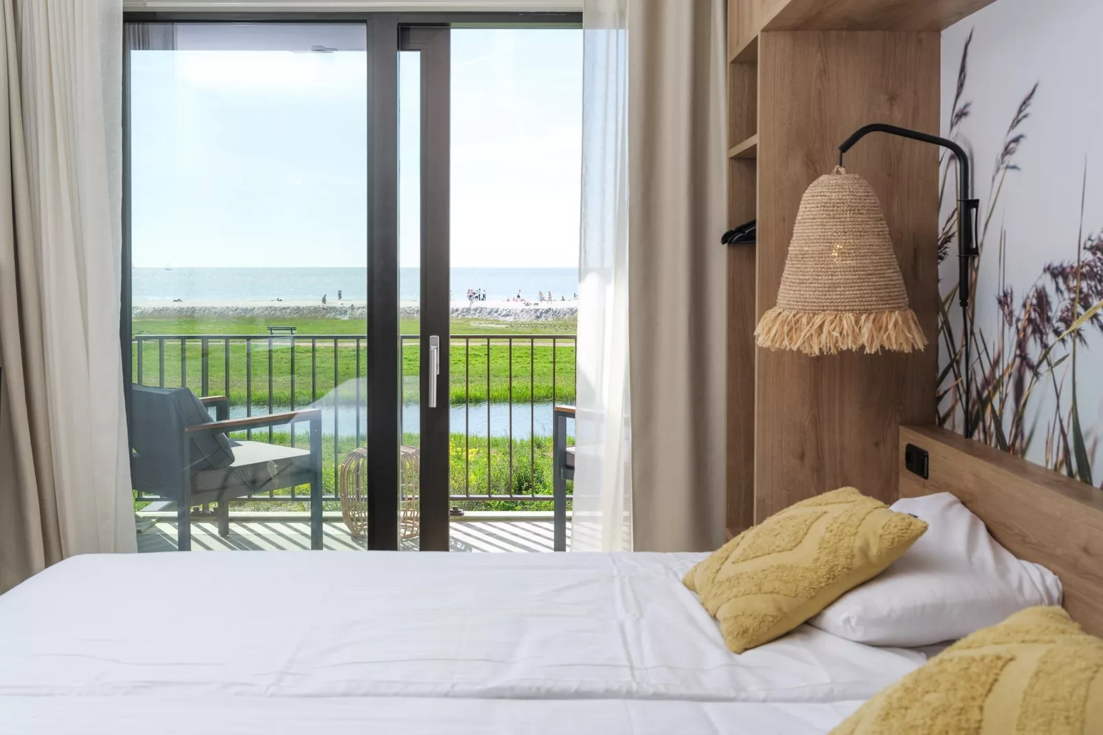 Luxury Beach Studio | 2 Pers. - Slaapkamer