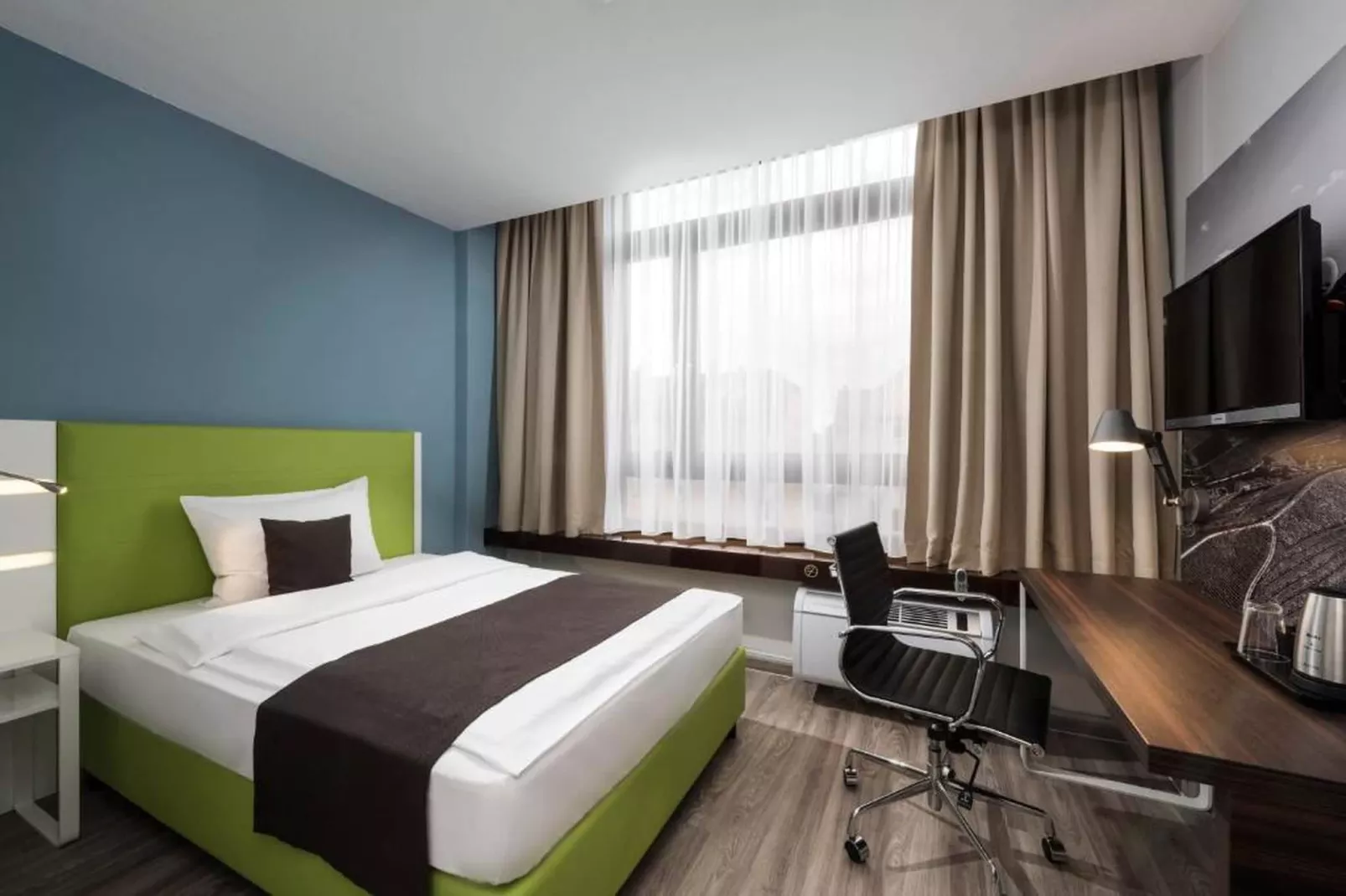 Offenburg City - Superior Single Room - Slaapkamer