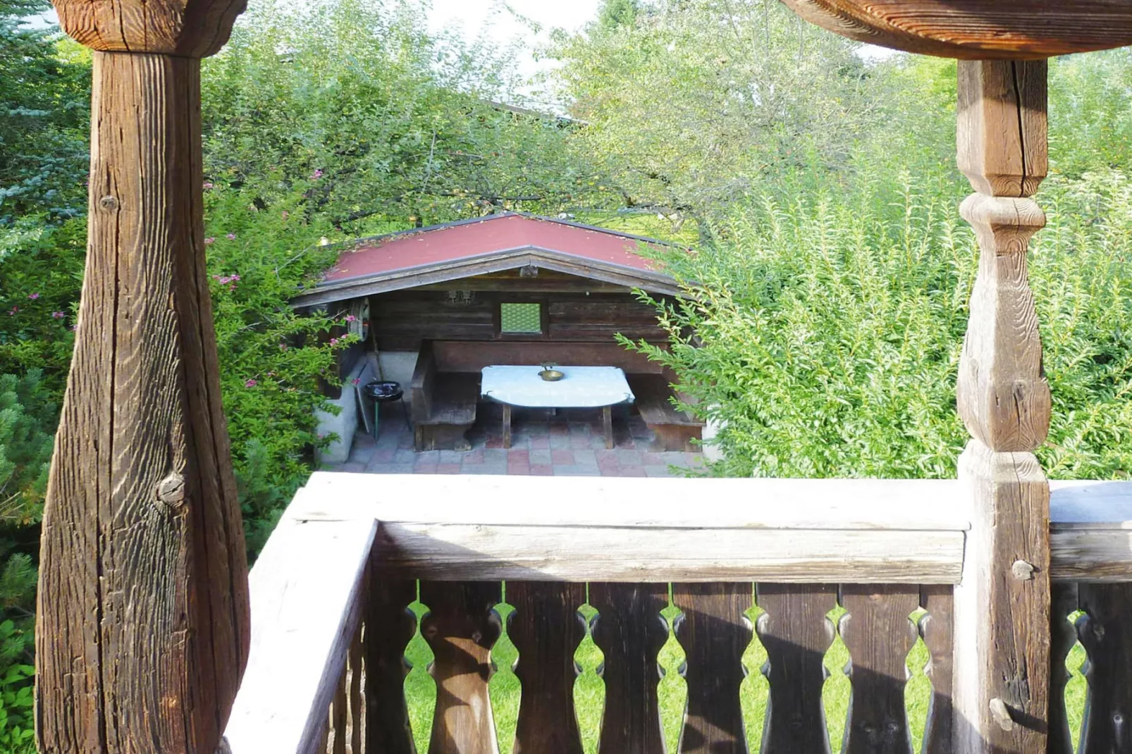 Ferienhaus Fankhaus - Terrasbalkon