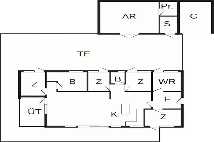 8 persoons vakantie huis in Jerup-By Traum - Plattegrond