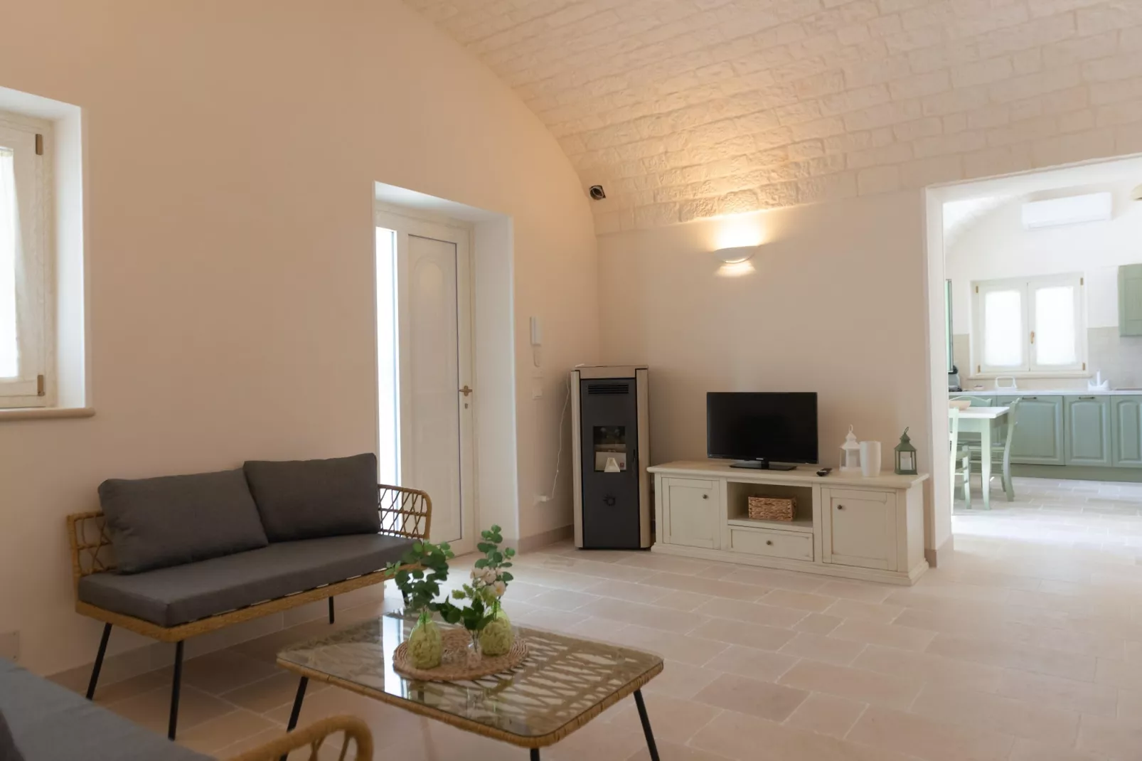 Dimora San Galaro in Ostuni - Woonkamer