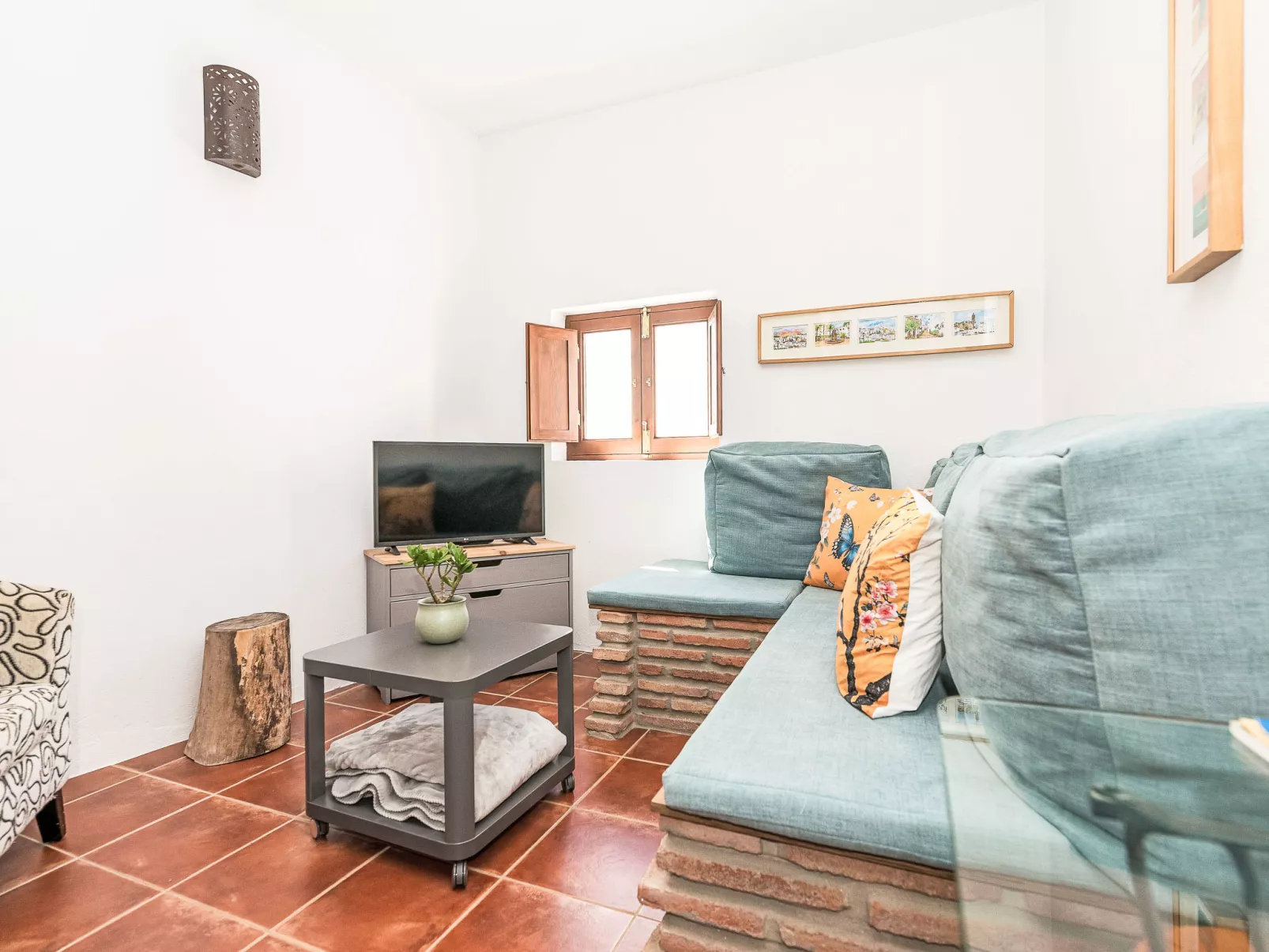 Wohnung mit großer Dachterrasse in Vejer - Binnen
