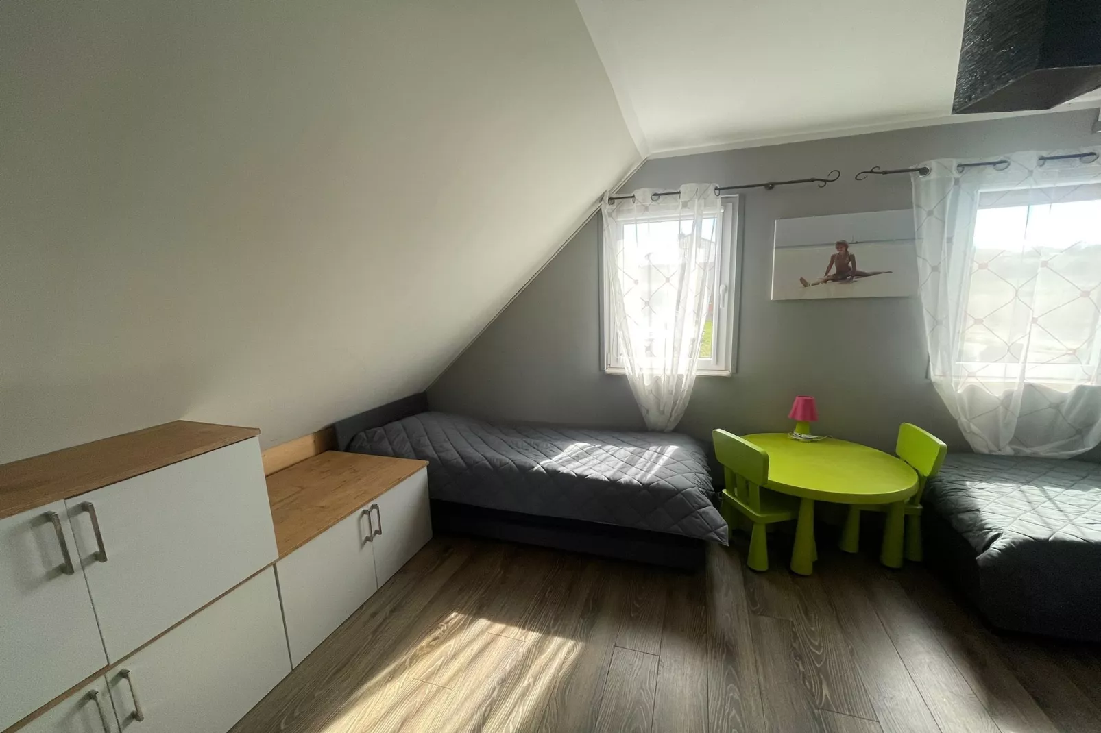 	Dom wakacyjny nad jeziorem Goszcza w Lubrzy dla max 6 osób - Slaapkamer