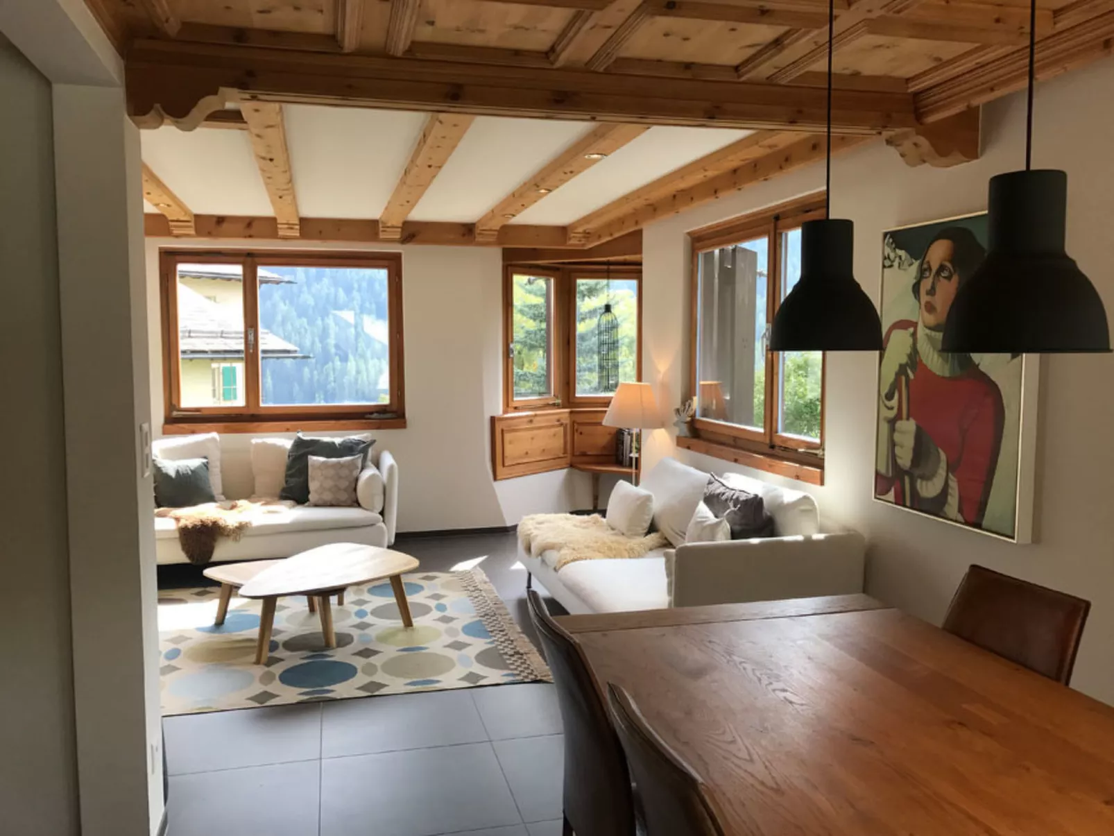 Chasa Tusa, (Scuol). - Binnen