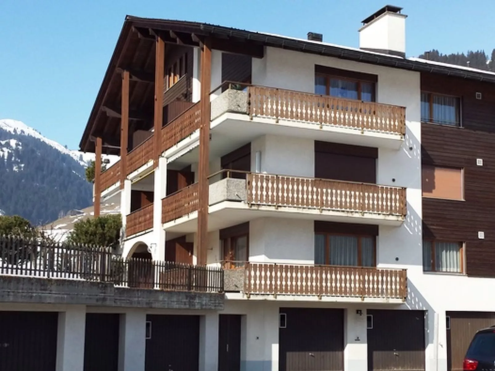 Casa Sax 5 Church, (Disentis/Mustér). - Buiten