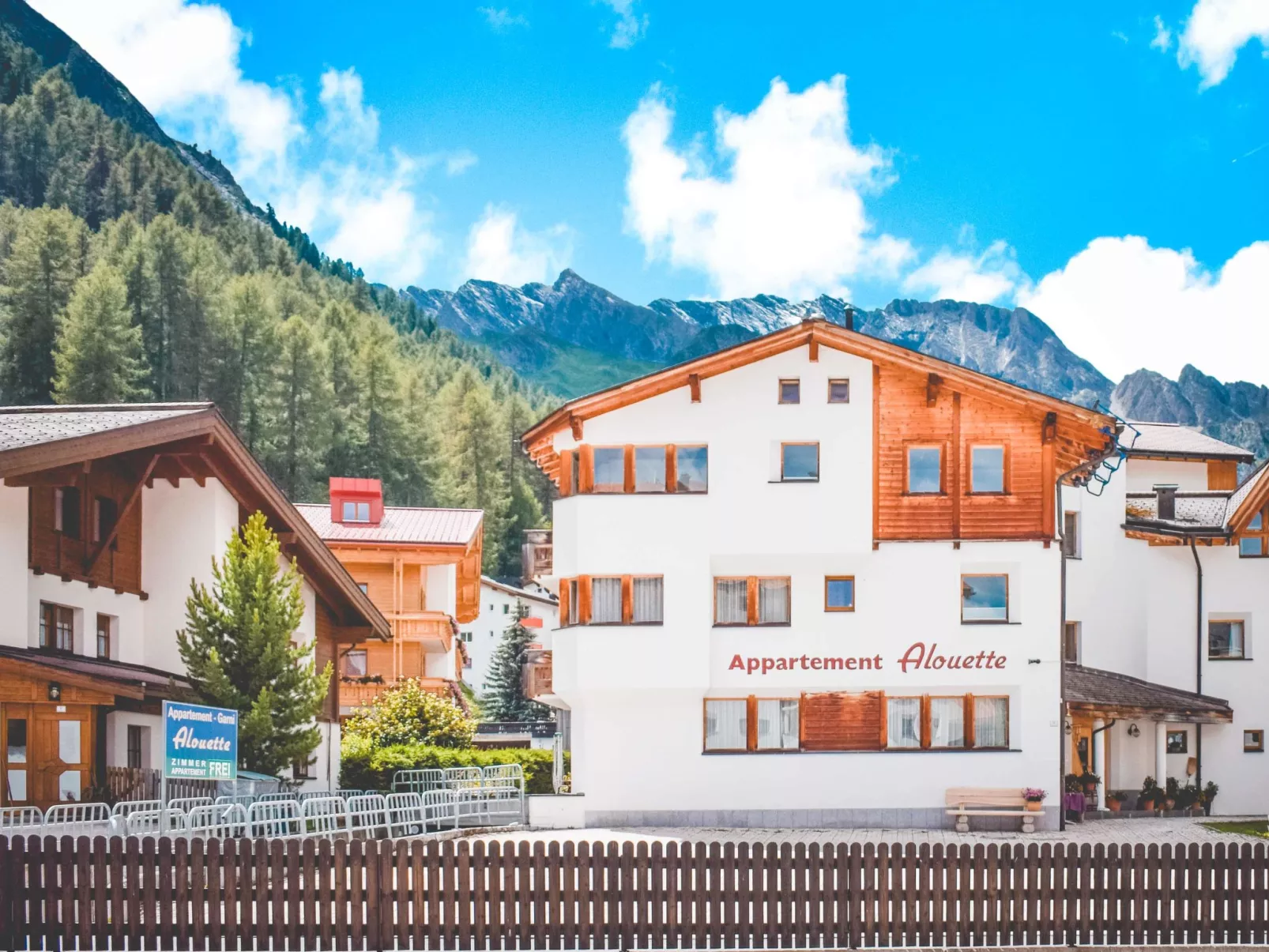 Appartements Alouette, (Samnaun-Dorf). - Buiten