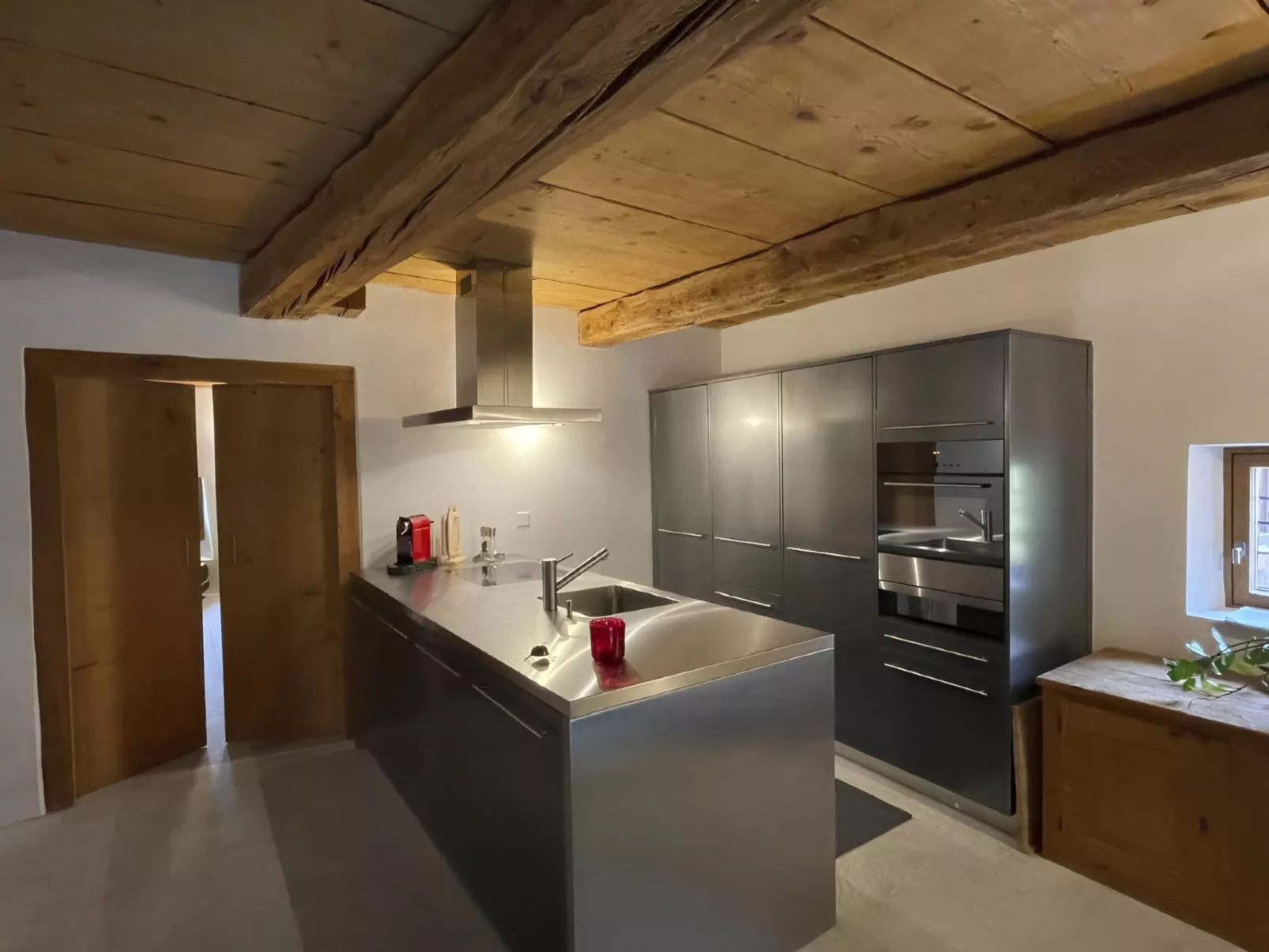 Historisches Teiler-Haus, (Splügen). - Binnen