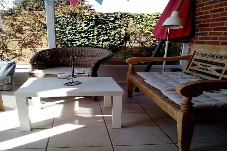 Ferienwohnung Mühlenblick - Terras