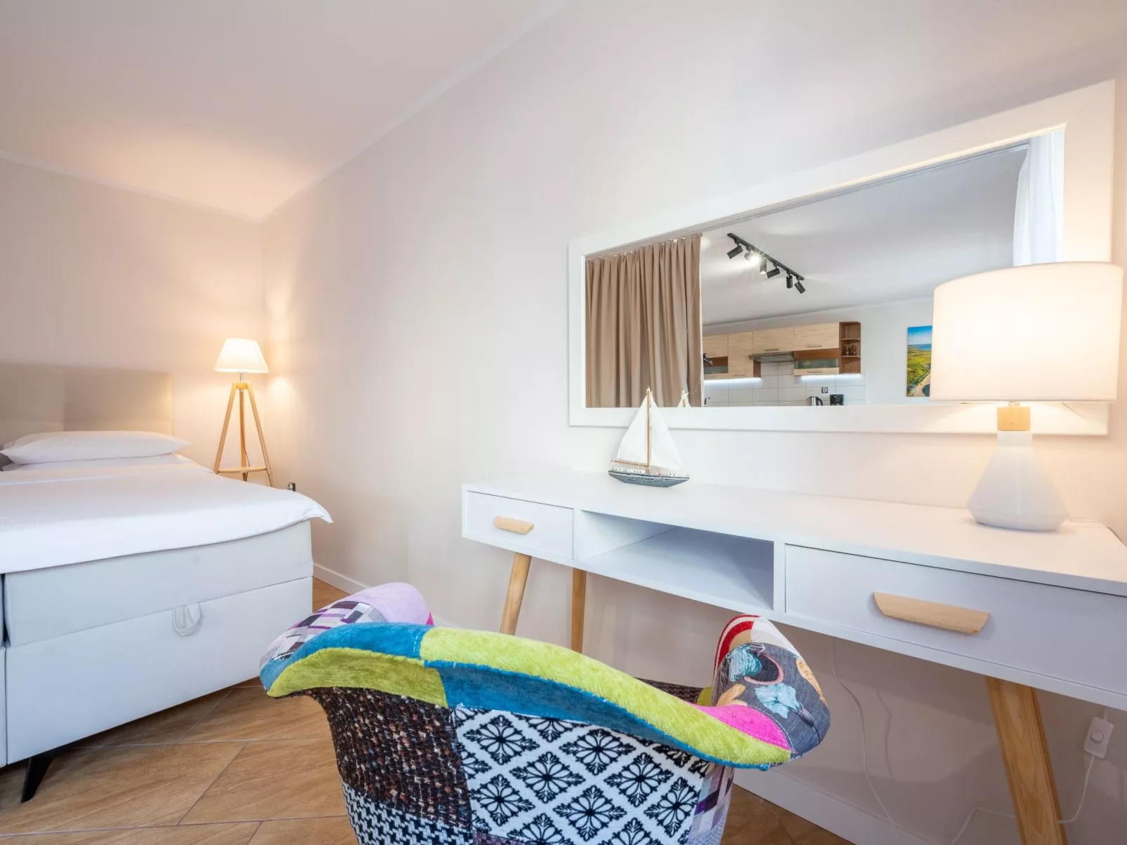 Wohnung in Darlowo mit Terrasse - Binnen