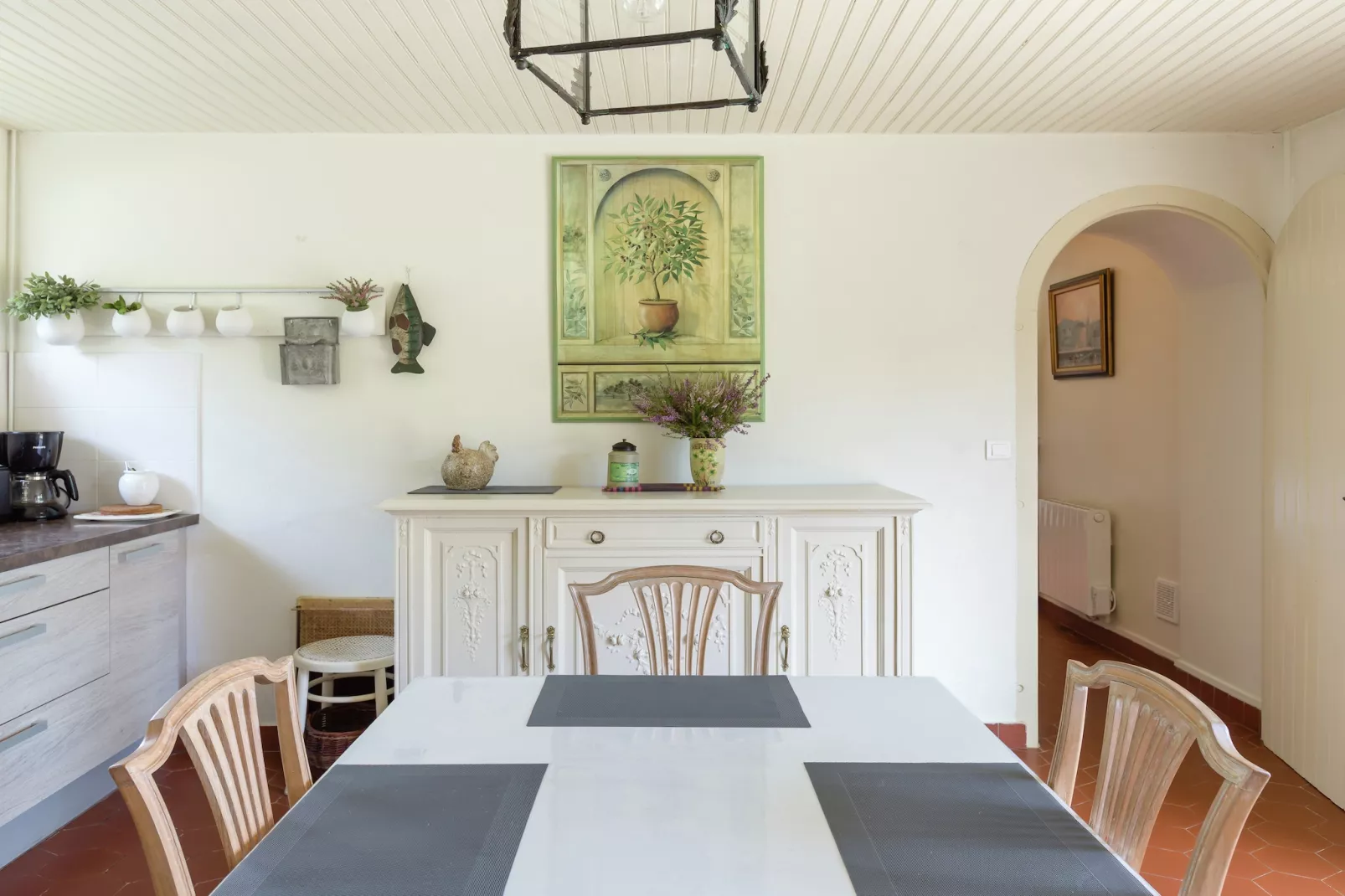 Maison de vacances Landévennec - Eetkamer