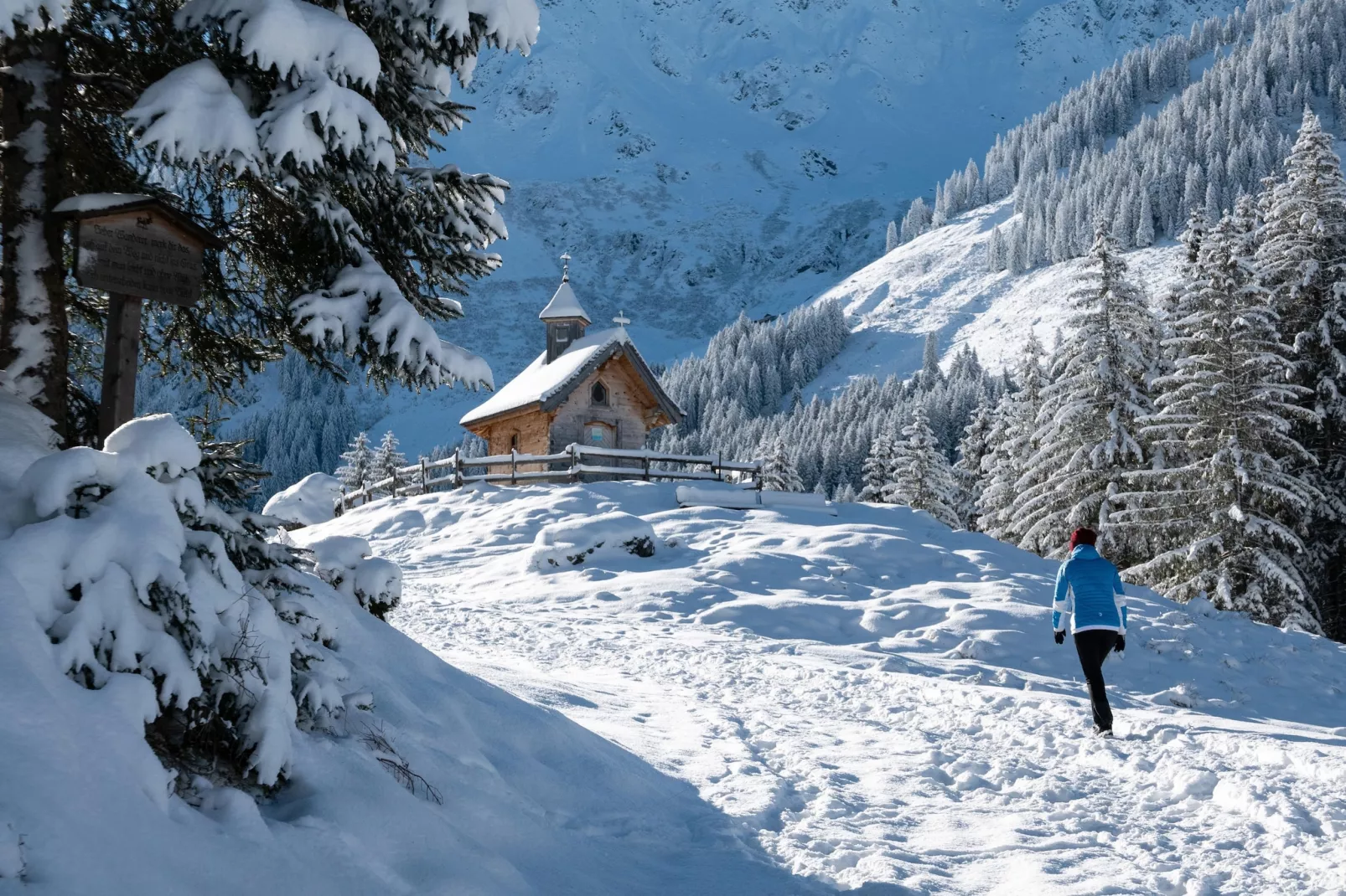 Feriendorf Wildschönau - Schatzberg - Gebied winter 20km