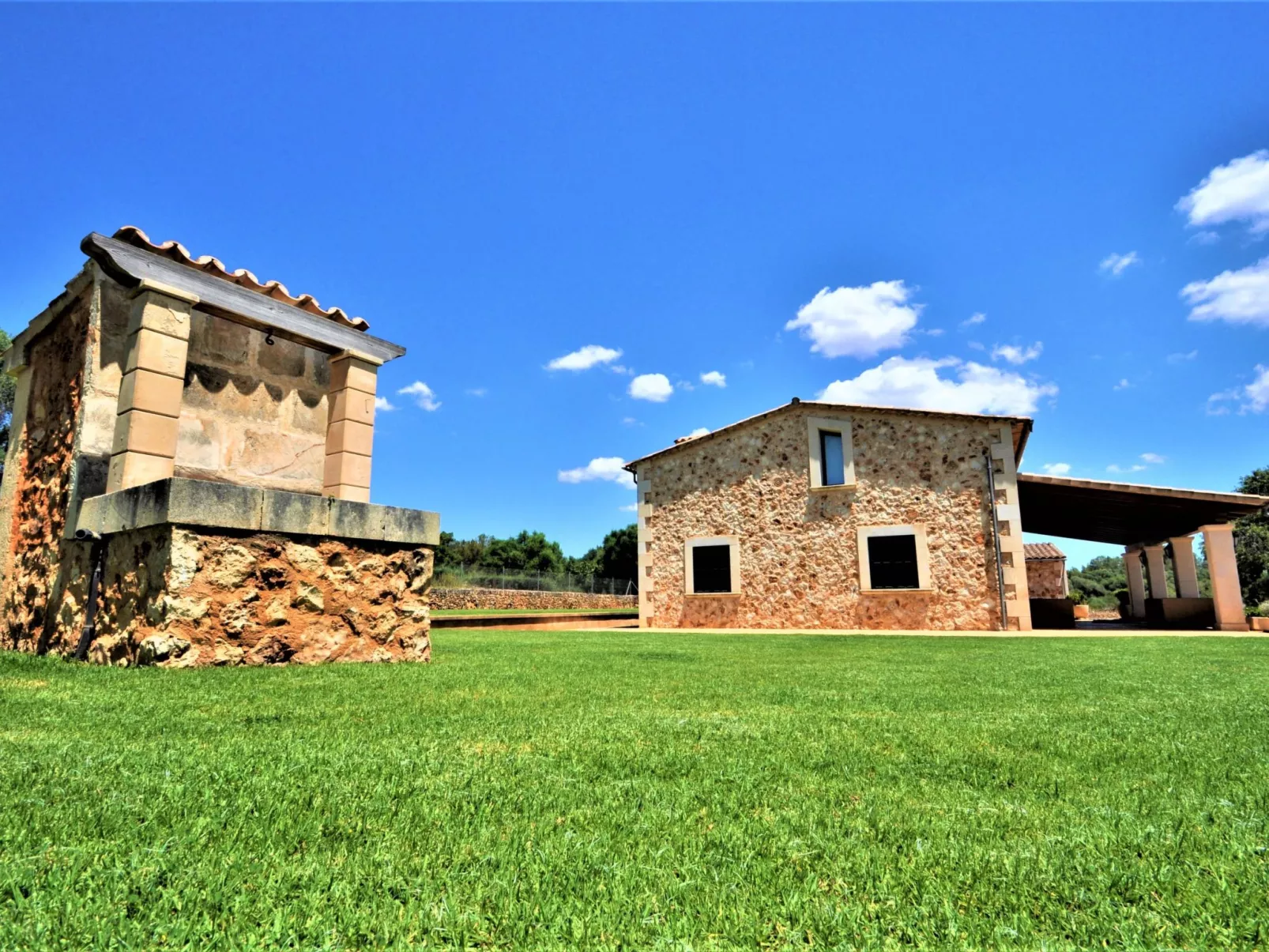 CAS BORRASSOS- Finca con piscina privada a 10 minutos de Palma.. BBQ. Wifi - Wi - Buiten