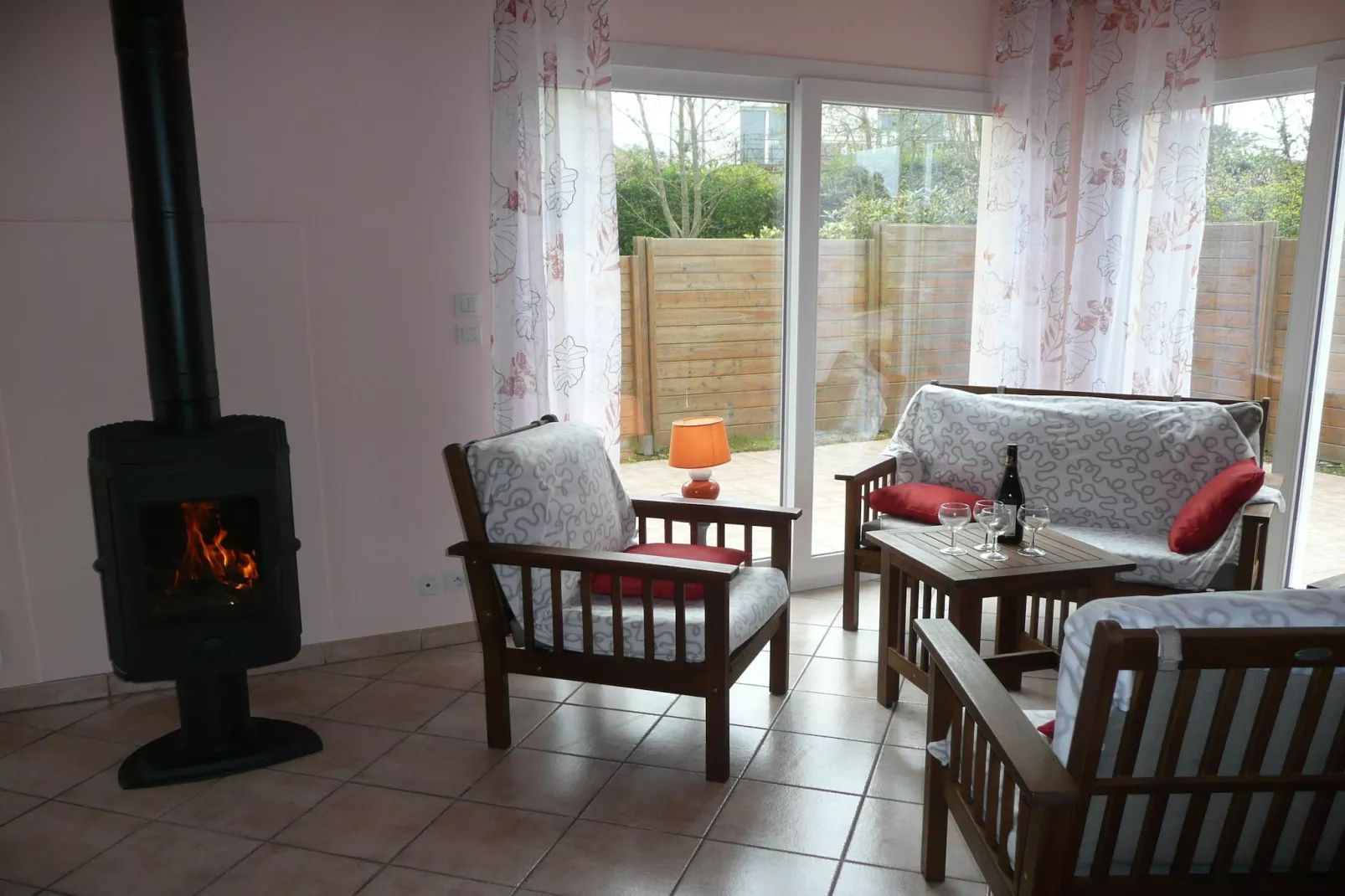 	Ferienhaus in Strandnähe Plouarzel - Woonkamer