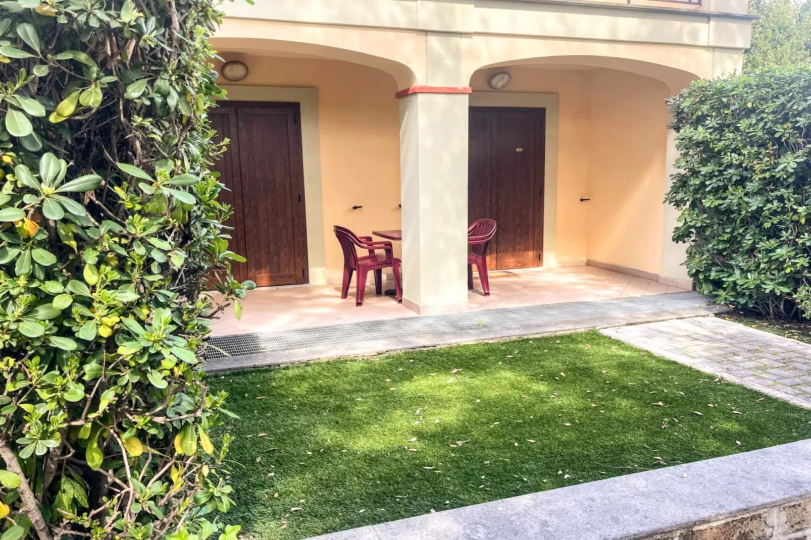 Bilocale vista Golf 120 - 2 pax - Tuinen zomer