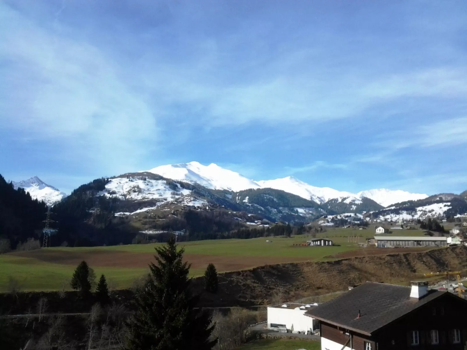 Chalet Scaletta de Castelberg, (Disentis/Mustér). - Buiten