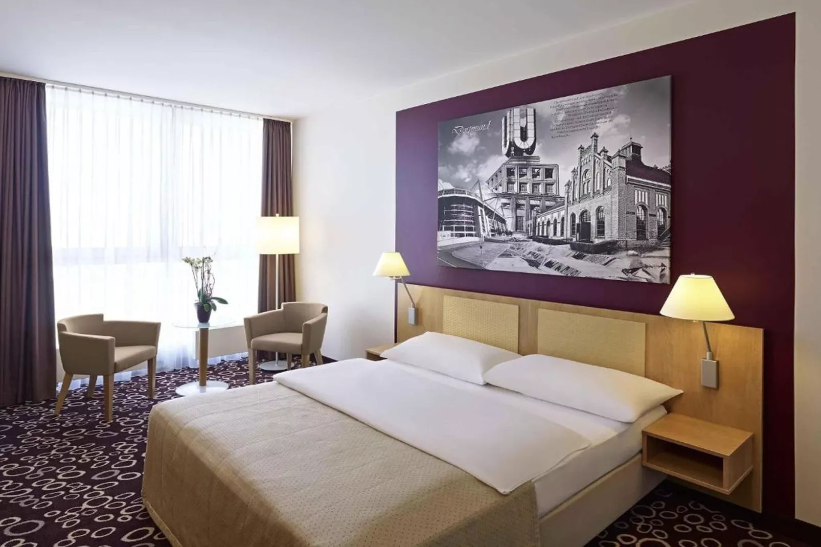 Hotel Dortmund - Deluxe Double room - Slaapkamer
