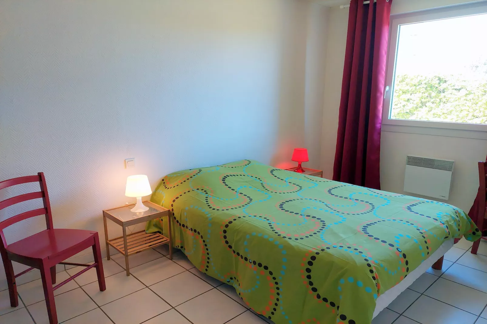 Ebenerdiges Ferienhaus in Strandnähe Santec - Slaapkamer