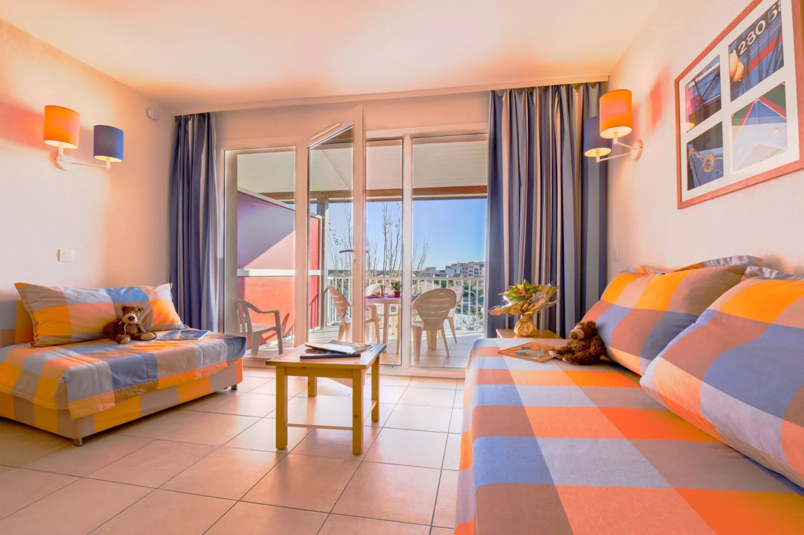 Lagrange Vacances Catalana 2 pièces 4/5 pers. - Woonkamer